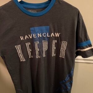 Harry Potter Ravenclaw Keeper 01 Shirt Blue Grey Size M Universal Studios